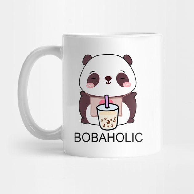 Cute Little Bobaholic Panda Loves Boba! by SirBobalot